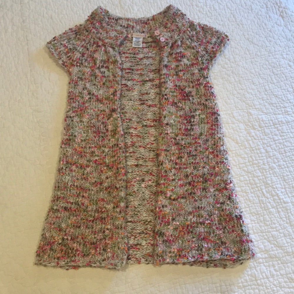 Knitted Multicolor Cape